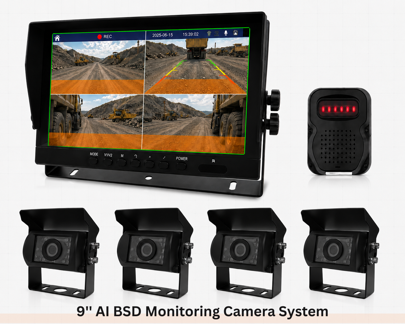9" AI BSD Monitor System
