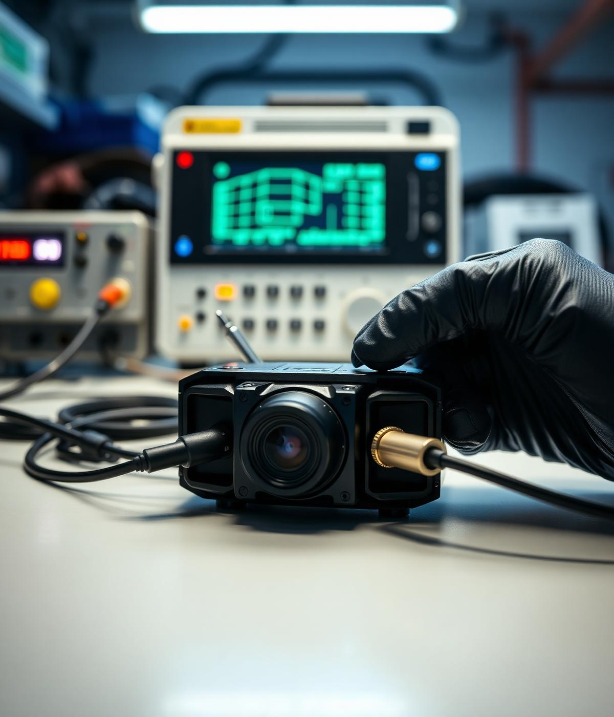 Aging, temperature and waterproof testing of vehicle cameras